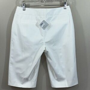 Haggar Women's Elegant White Shorts